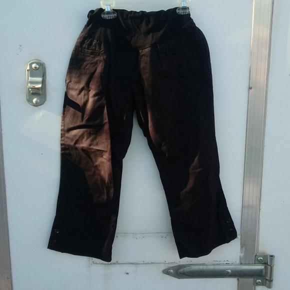 Motherhood Maternity Capri blk Summer Size M - Picture 1 of 11